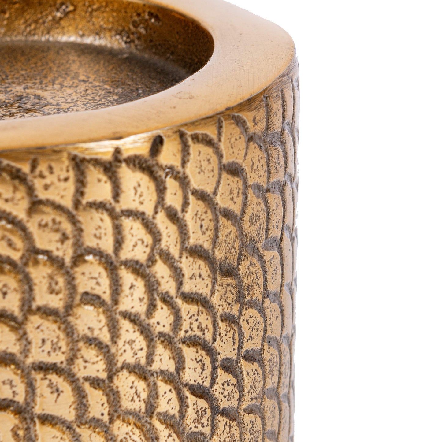 De Croco Kandelaar - Messing - L