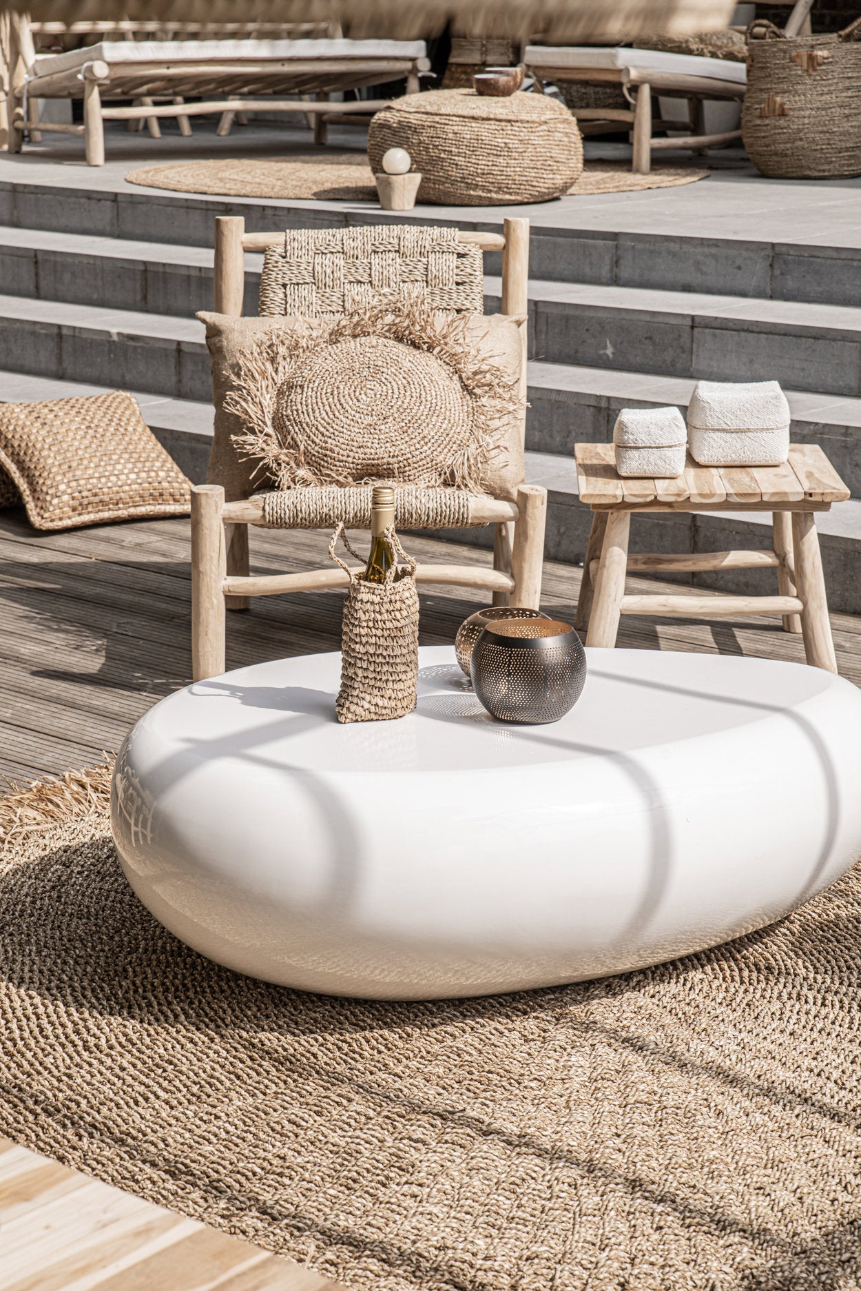 De pierced bol - zwart goud - S