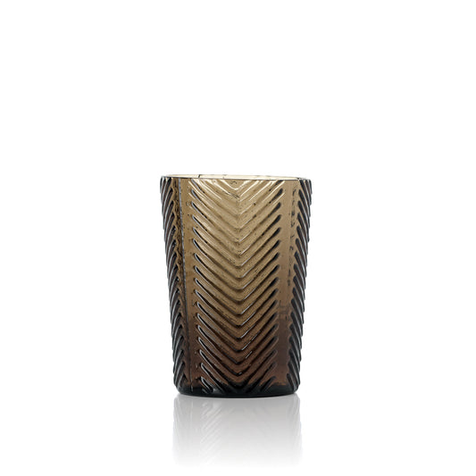 De Herringbone Tumbler - Smoke