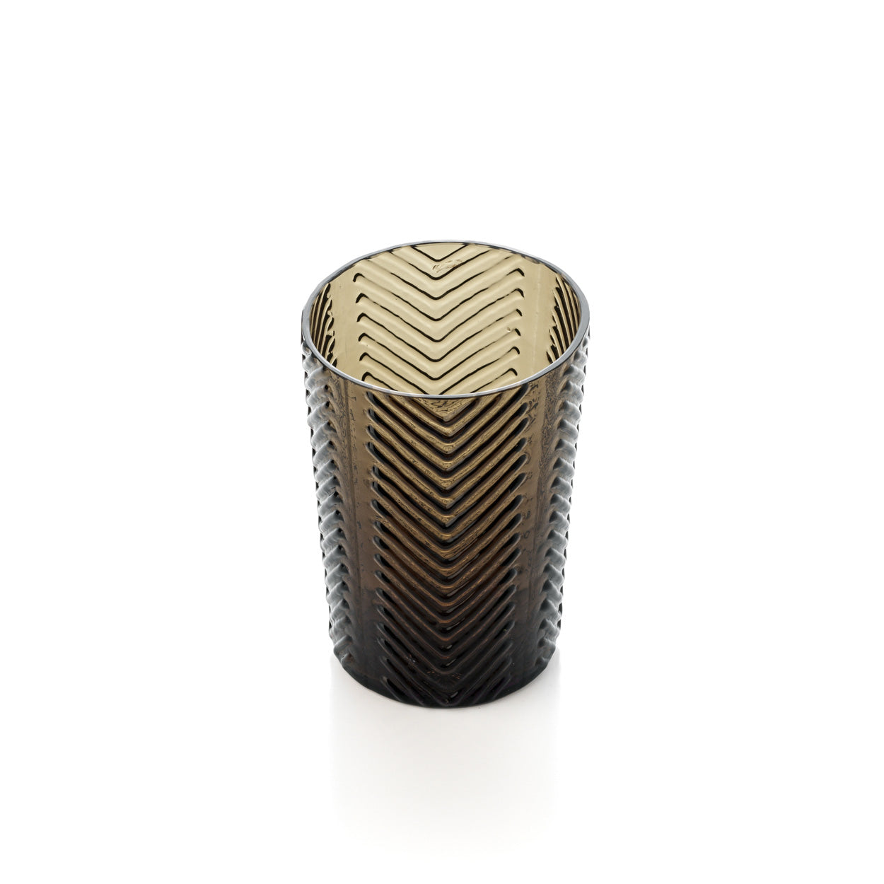 De Herringbone Tumbler - Smoke