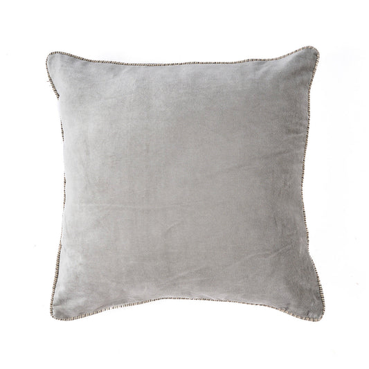 De Velvet Crush kussenhoes - Grijs - 50x50