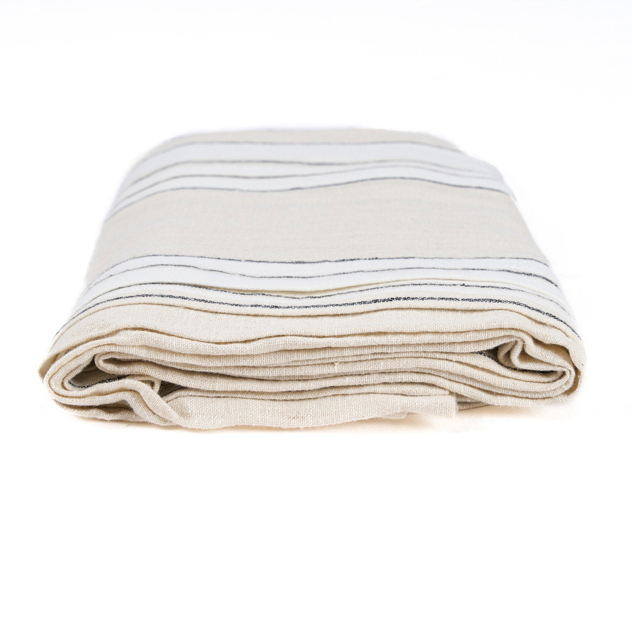 Provence Tafelkleed - Natuurlijk Zwart Wit - 150x300