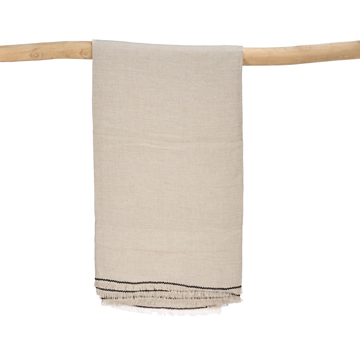 Toscane Tafelkleed - Natuurlijk Zwart - 150x250