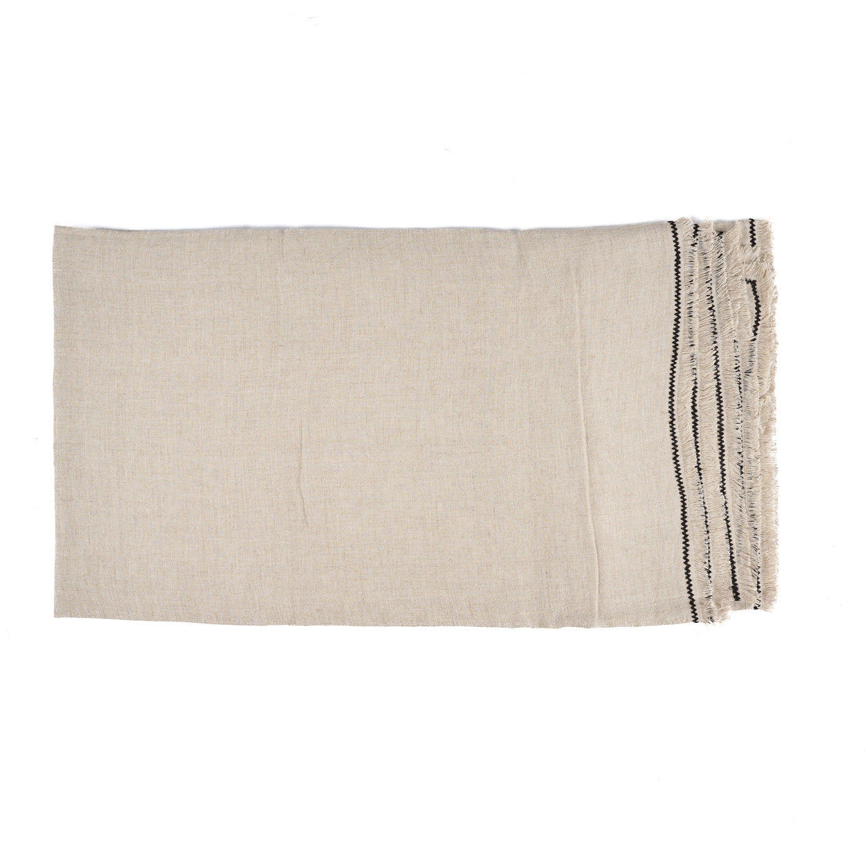 Toscane Tafelkleed - Natuurlijk Zwart - 150x250