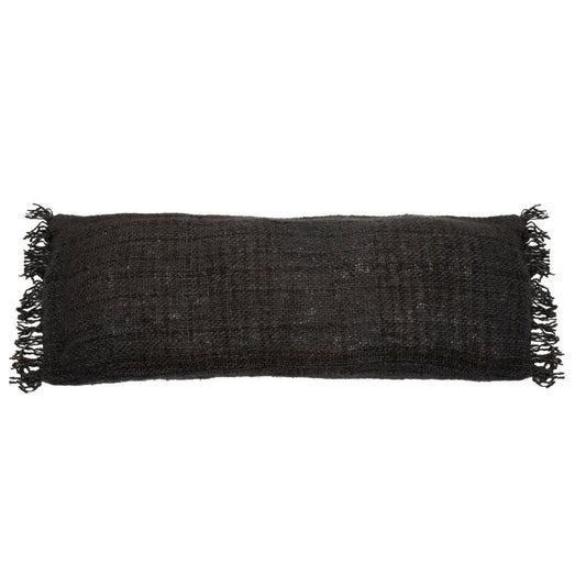 The Oh My Gee Cushion Cover - Black Navy - 35x100_40