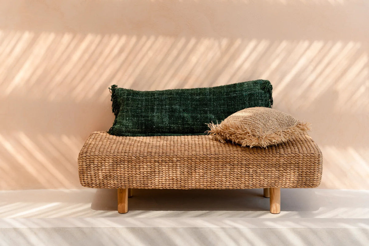 De Oh My Gee Kussenhoes - Bosgroen - 35x100_40
