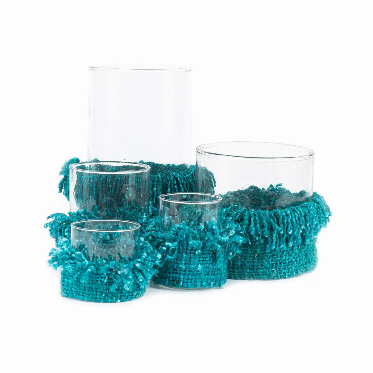 De Oh My Gee Kaarsenhouder - Aqua - S