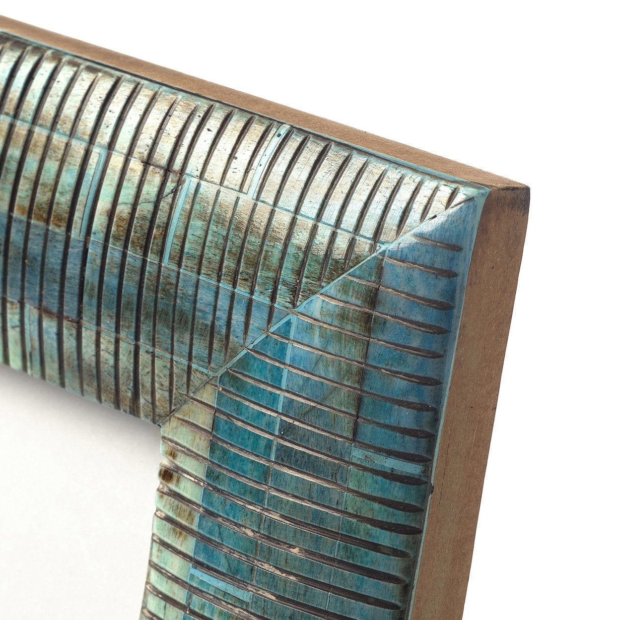 De Ocean Ripple-lijst - Turkoois - 10x10