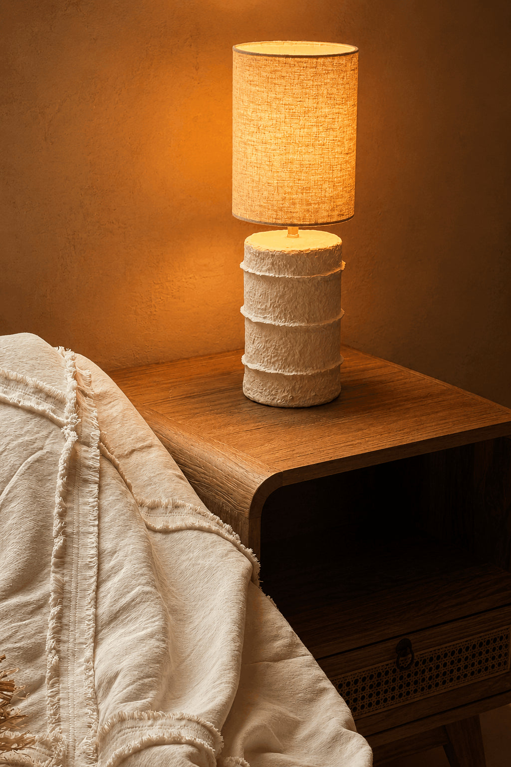 De Contour Tafel Lamp - White - S