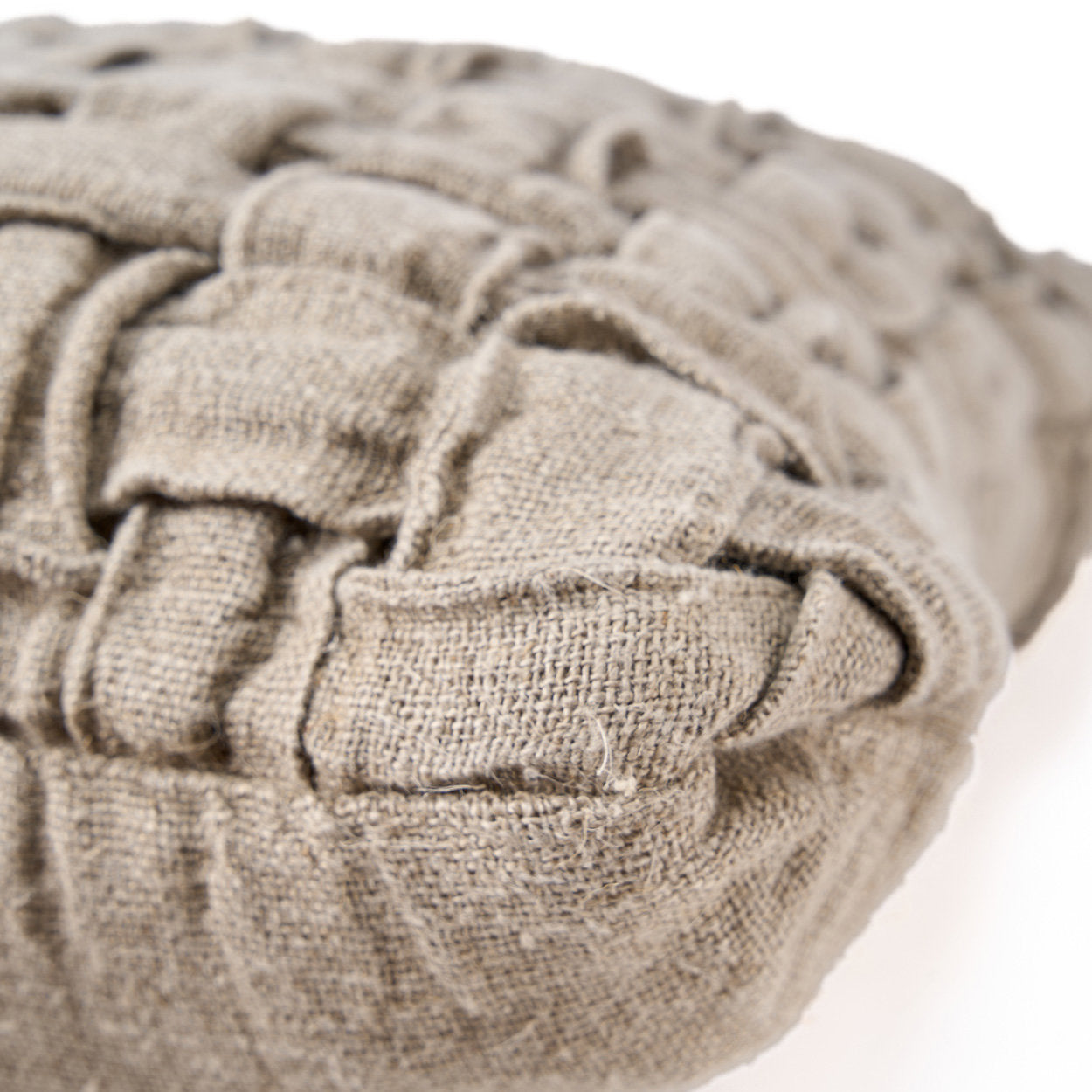 Linnen Crosier Kussensloop - Naturel 50x50