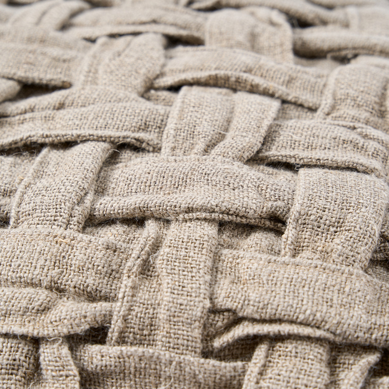 Linnen Crosier Kussensloop - Naturel 50x50