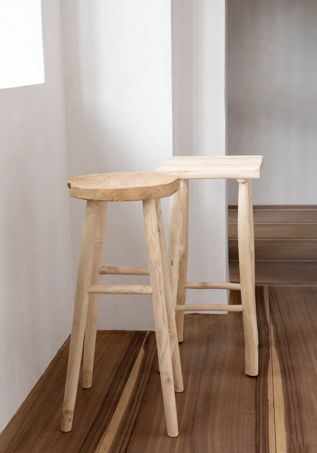 Le tabouret de bar Kedut - Naturel