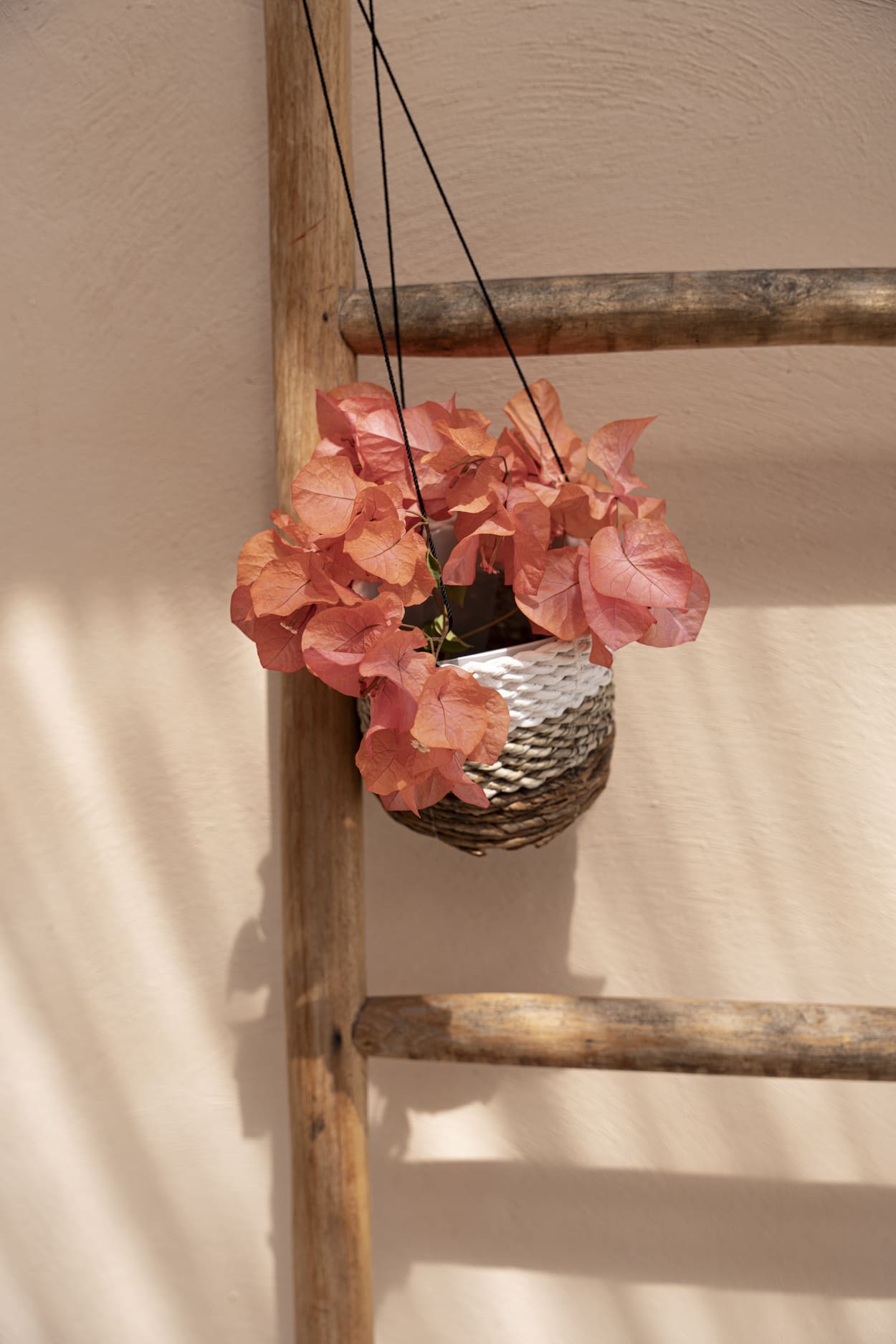 De bananenplantenhanger - natuurlijk wit - S