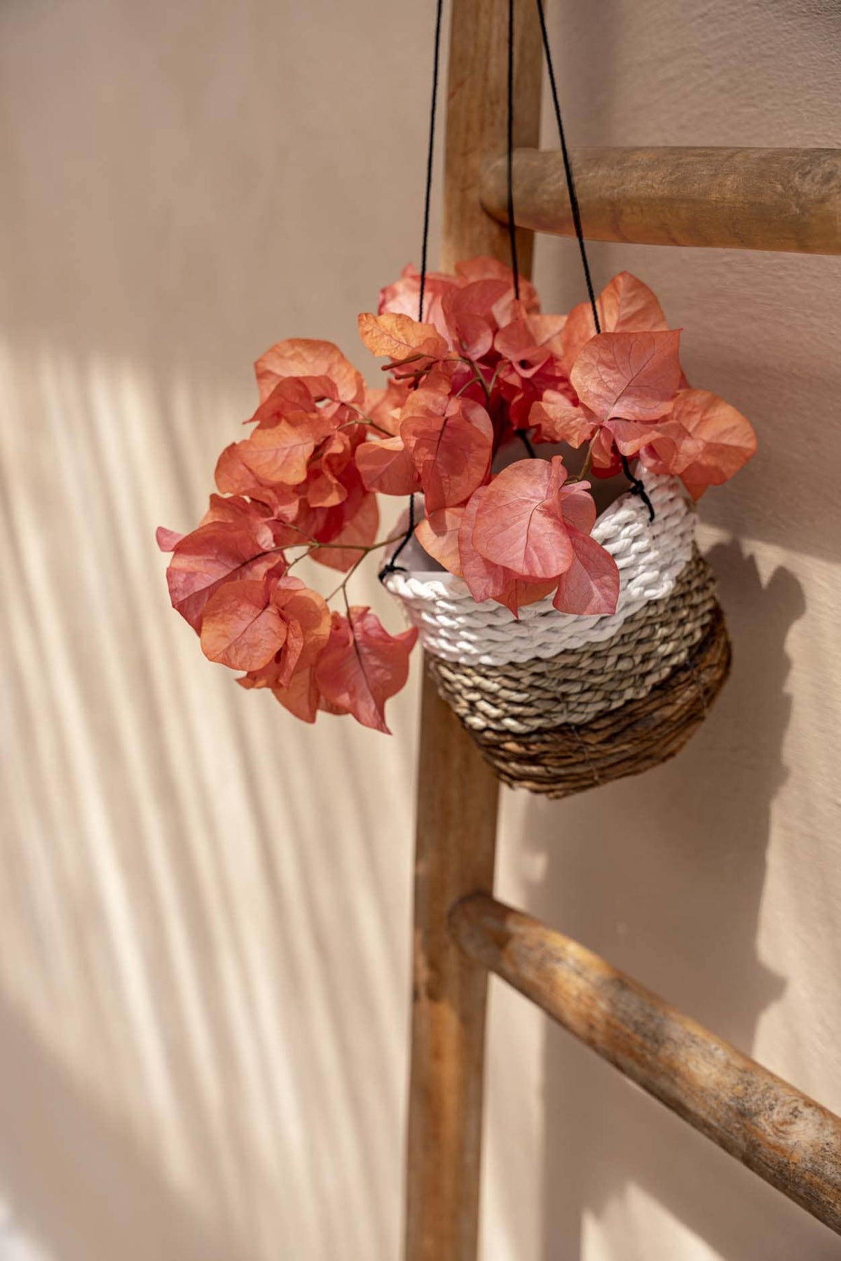 De bananenplantenhanger - natuurlijk wit - S