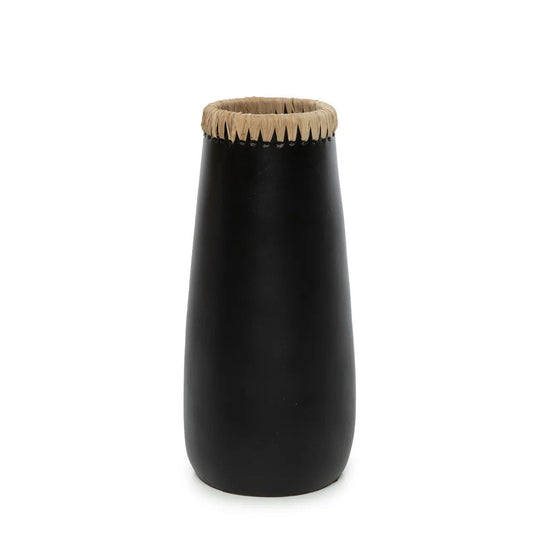 The Cunning Vase - Black Natural - L