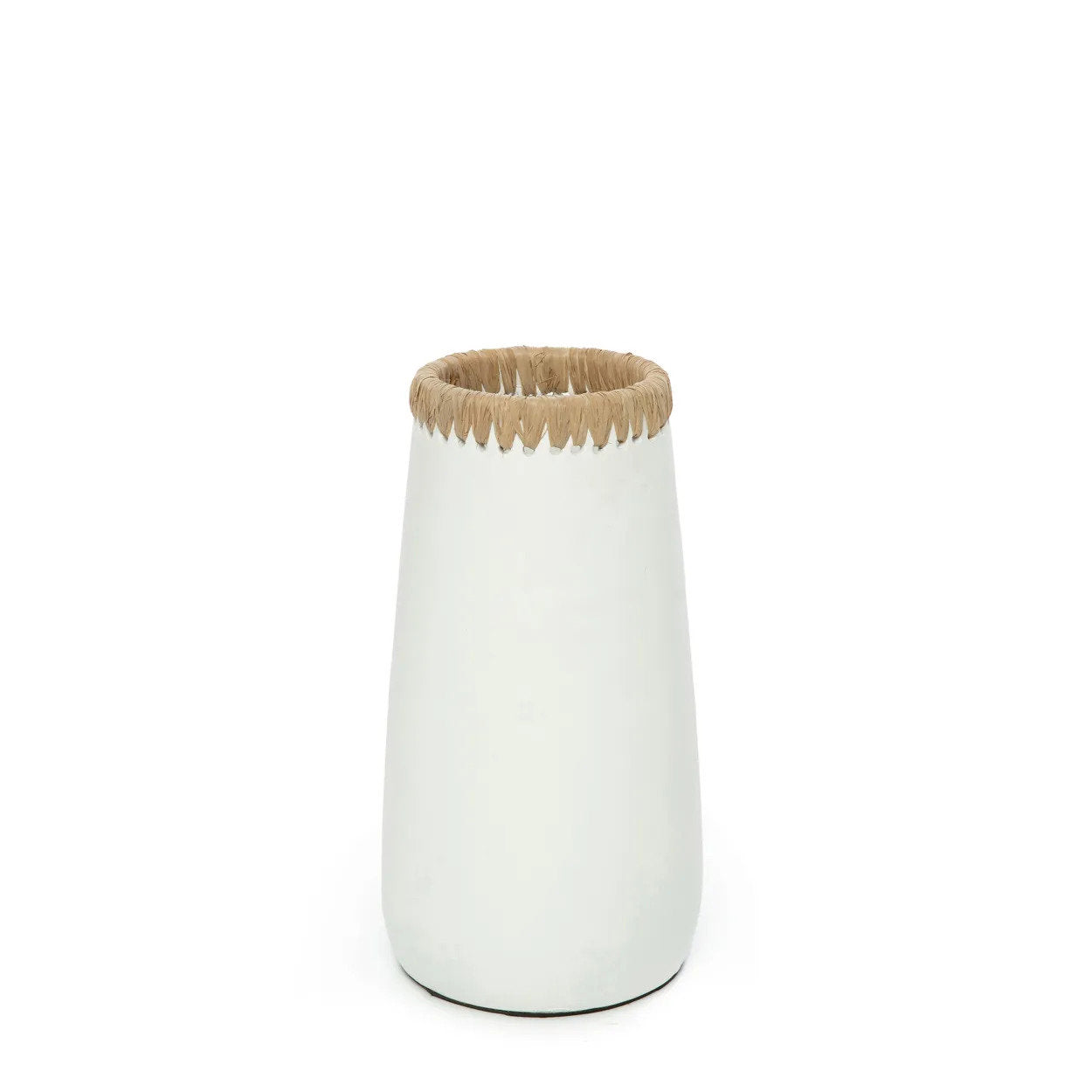 The Cunning Vase - White Natural - M