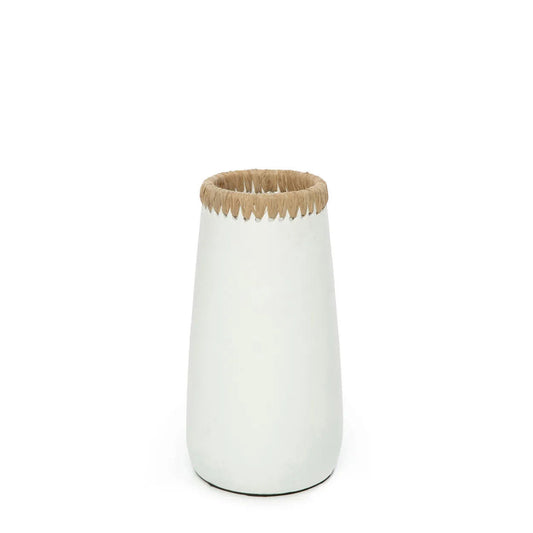The Cunning Vase - White Natural - M