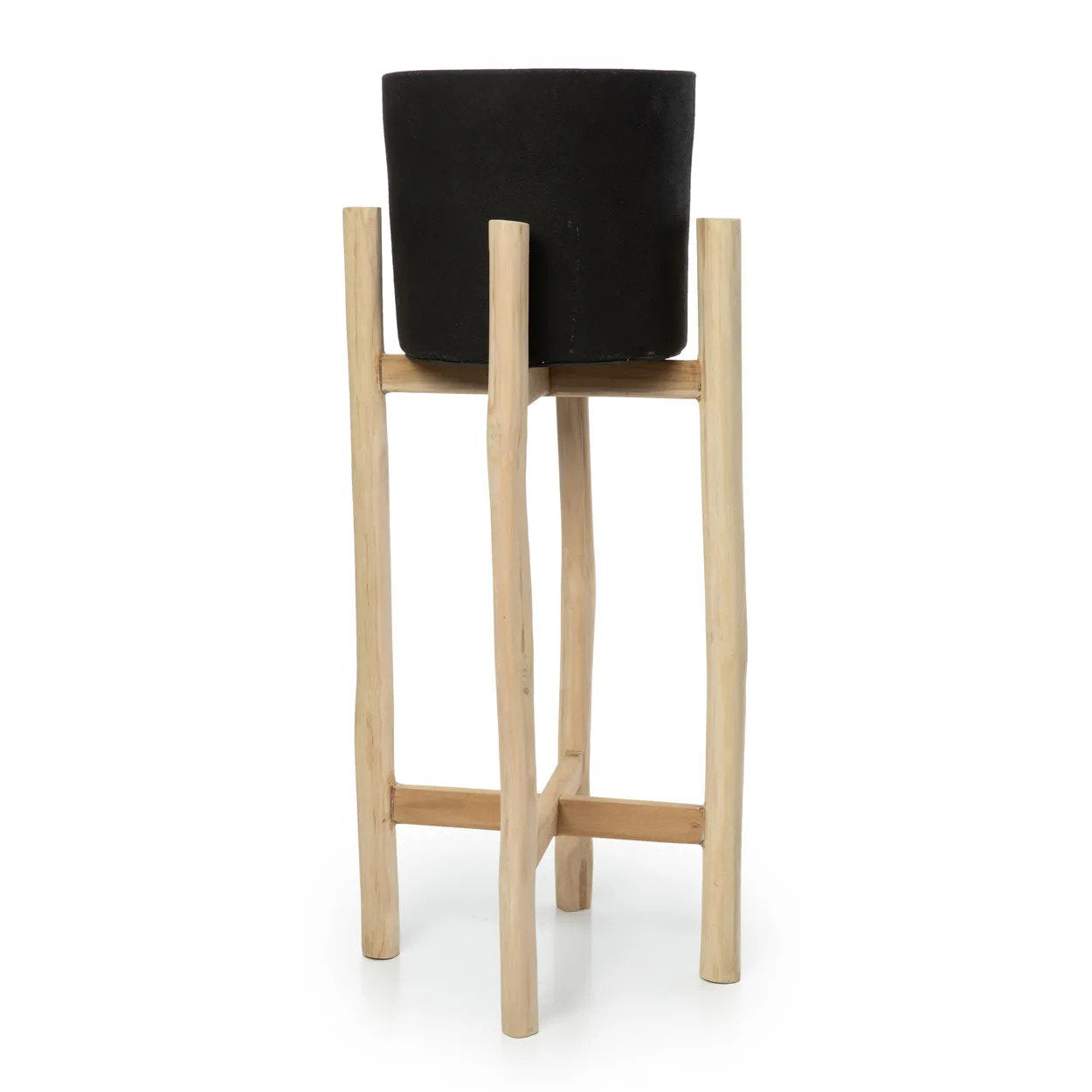 De Houtskool Hoog - Zwart Natuurlijk - L