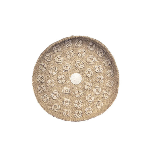 The Caribe Shell Plate Natural White M