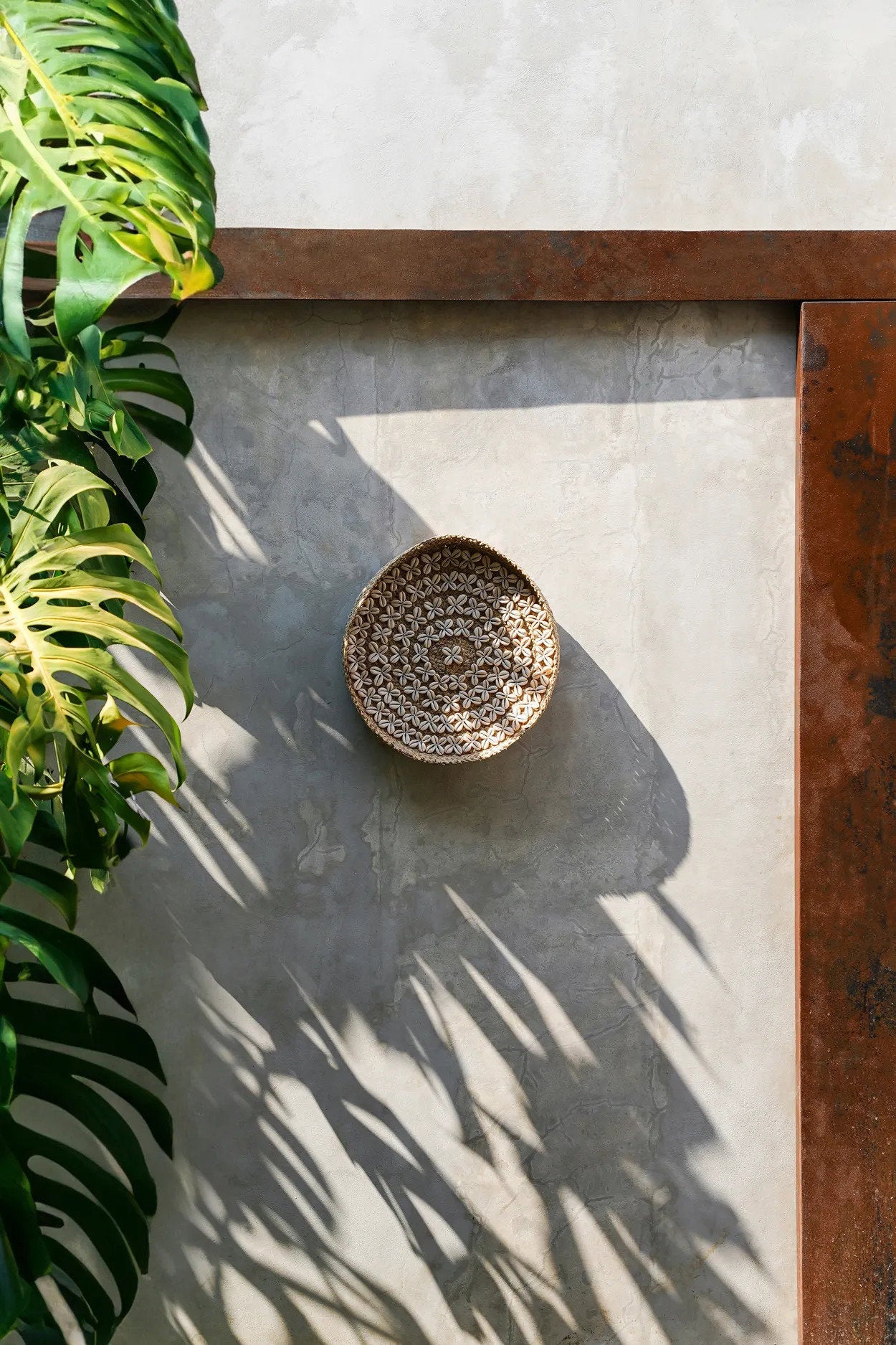 The Costa Shell Plate - Natural White - M_40