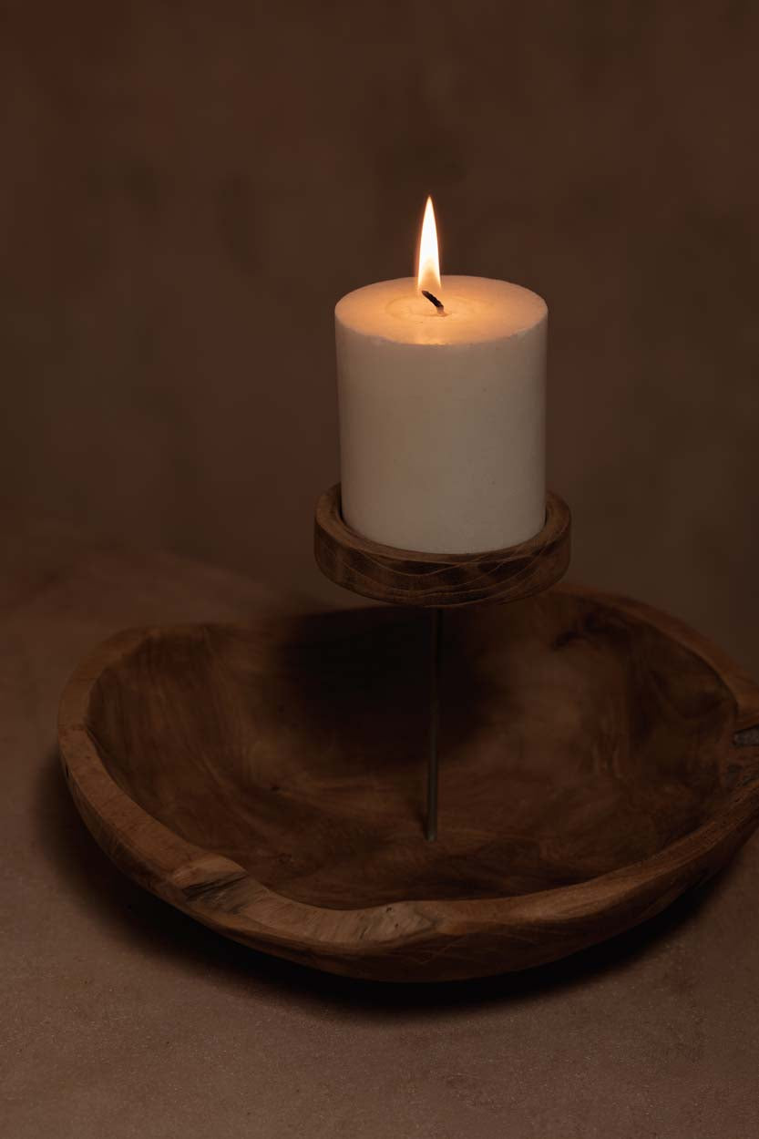 The candle holder - Naturally