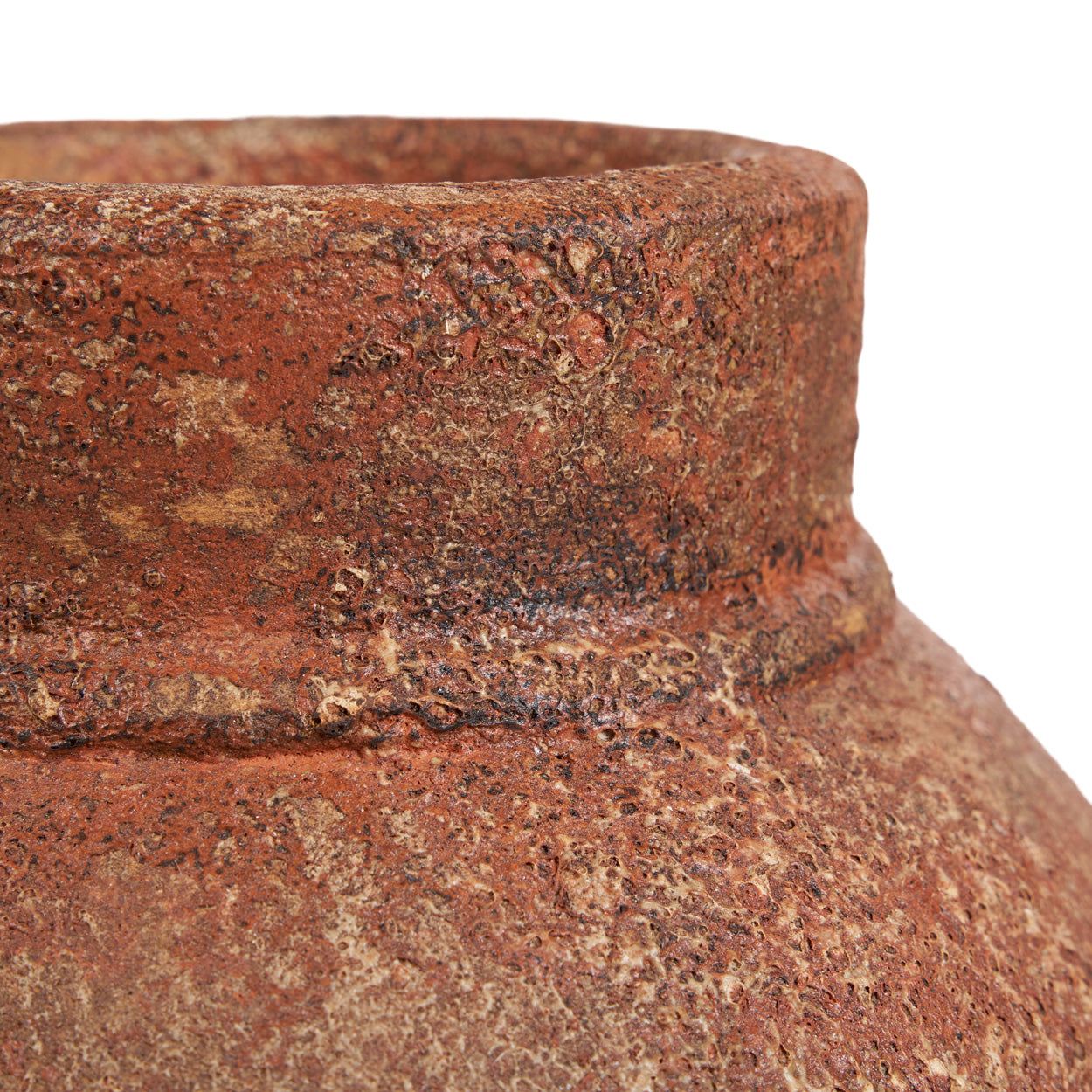 De Amphora Rustica Vaas - Terracotta - L