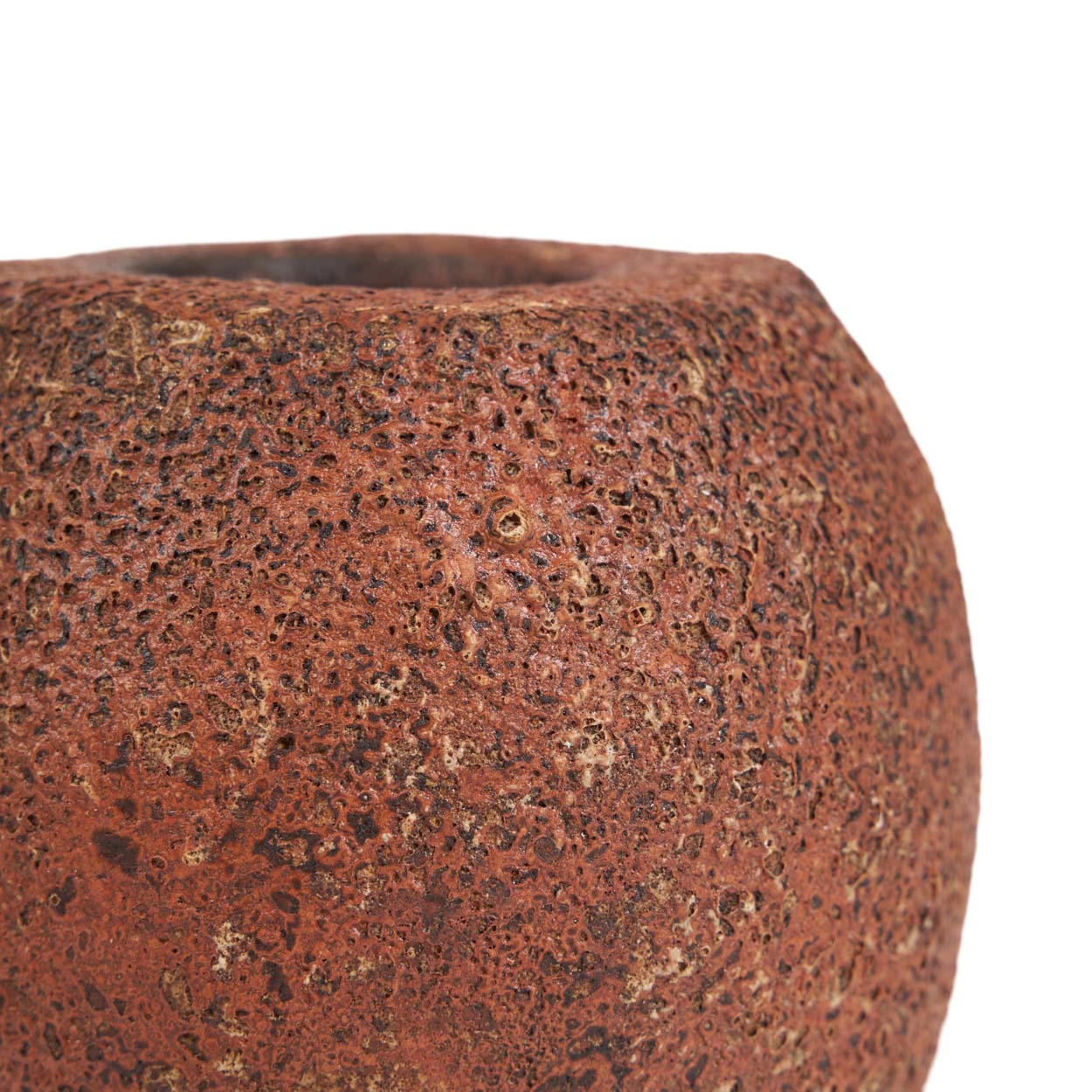 De Cavestone-kandelaar - terracotta