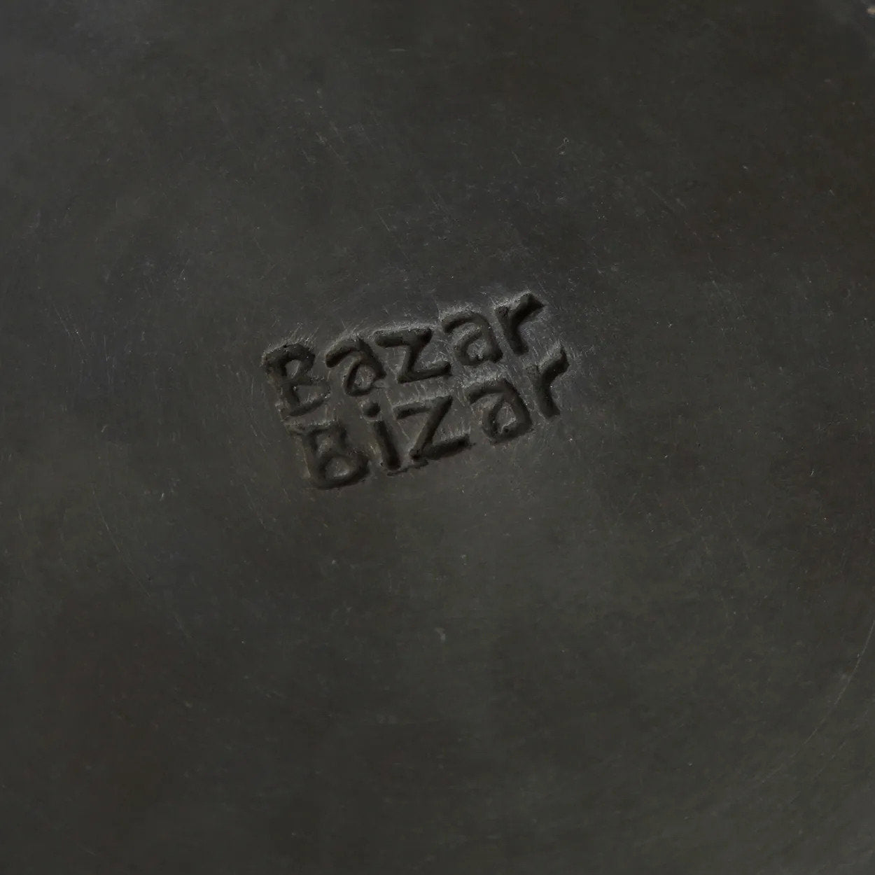 The Burnt Classic Plate - Black - L