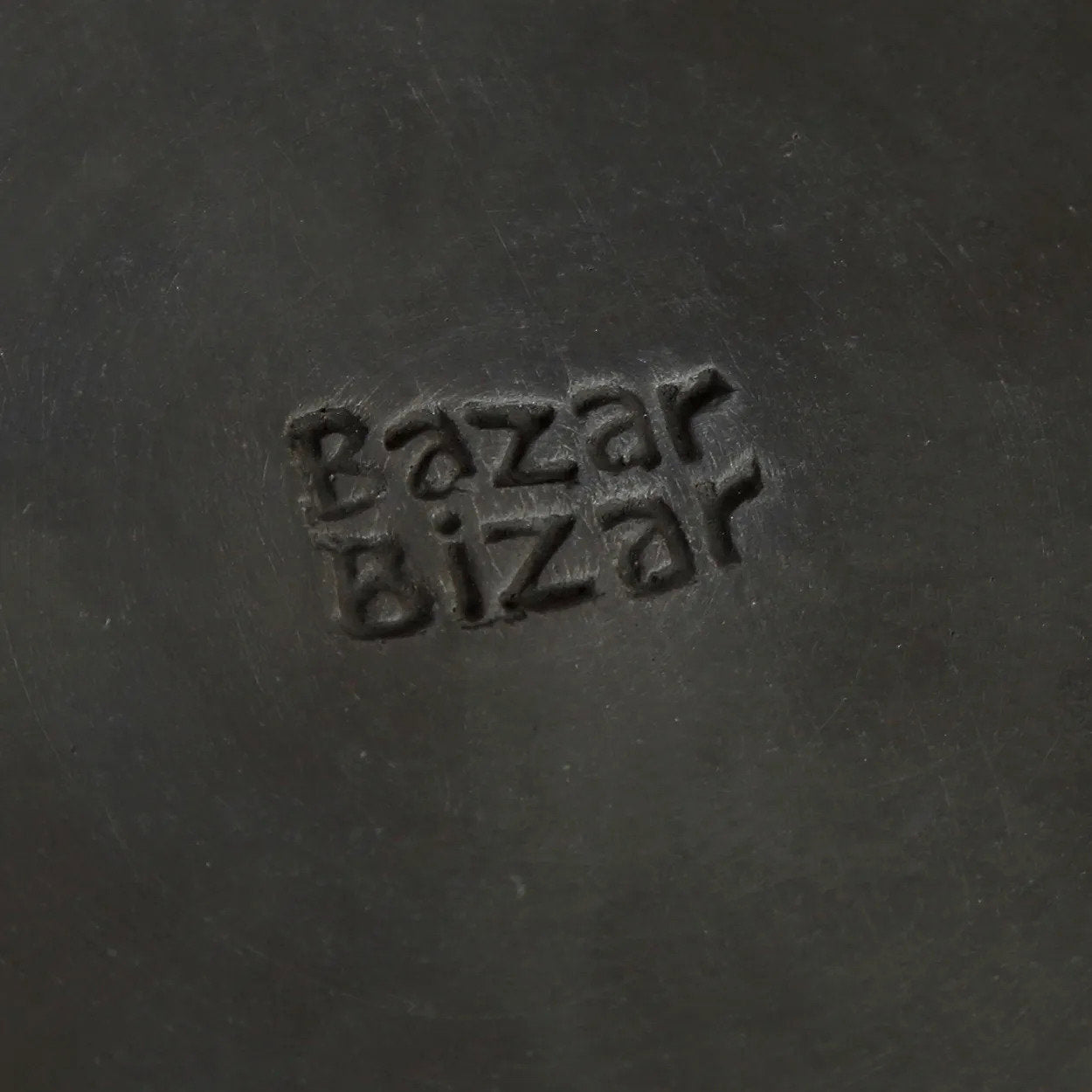 The Burnt Classic Plate - Black - S