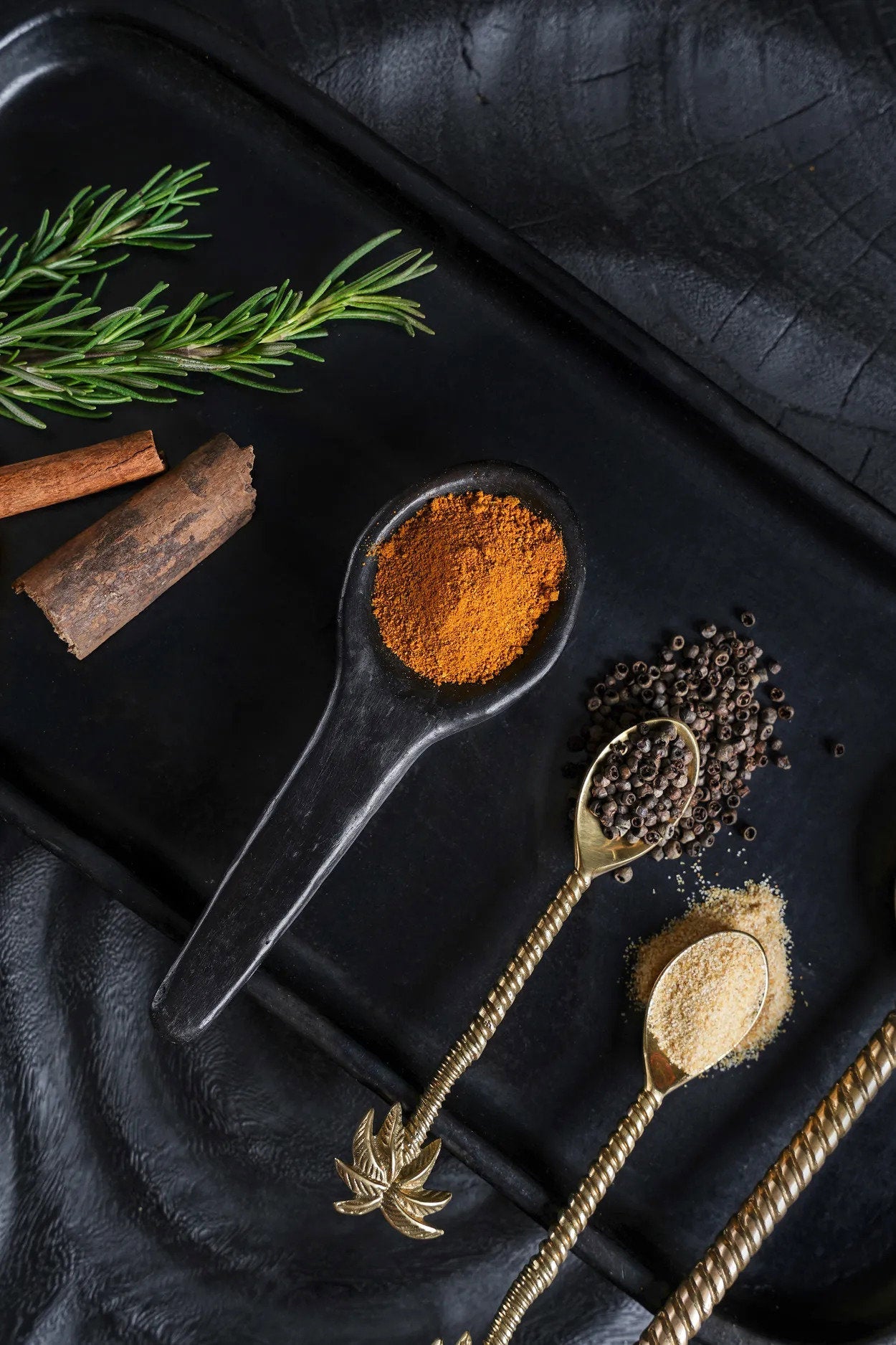 The burnt tapas spoon