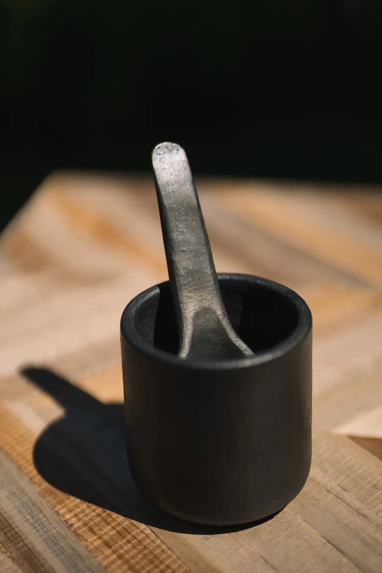 The burnt tapas spoon