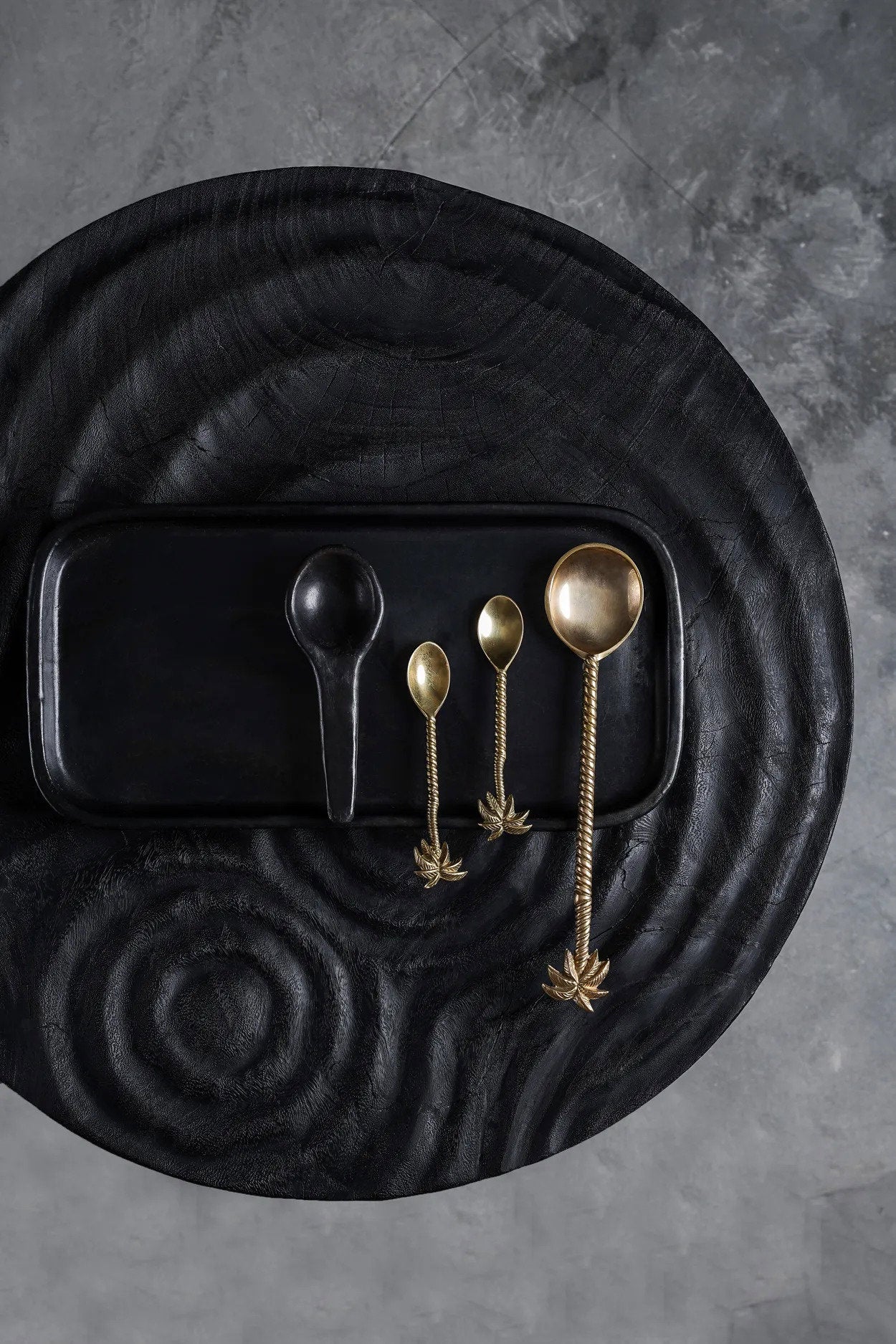 The burnt tapas spoon