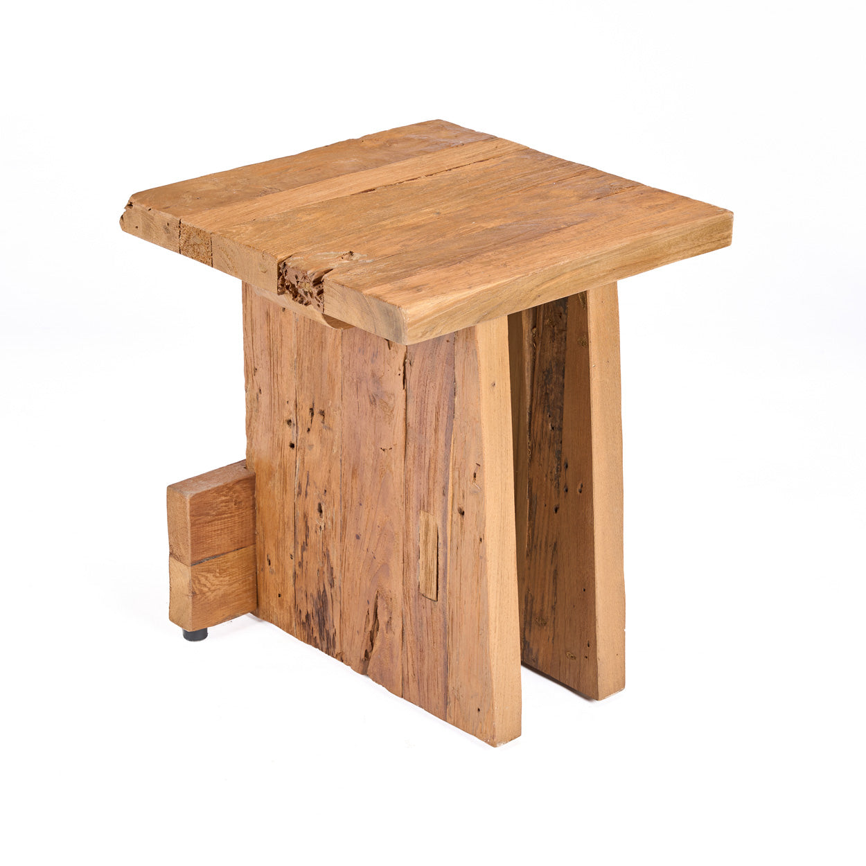 De Suku Block-kruk - naturel