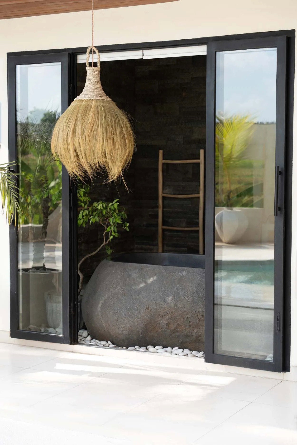 De Makiki hanglamp - Naturel - L