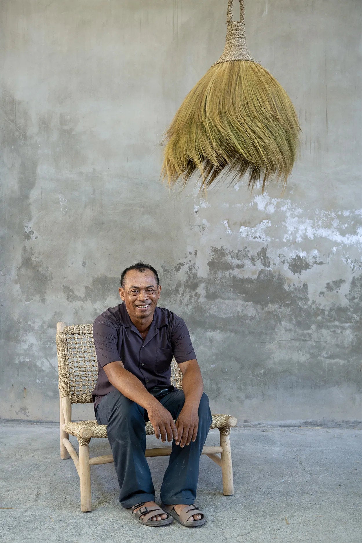 De Makiki hanglamp - Naturel - L