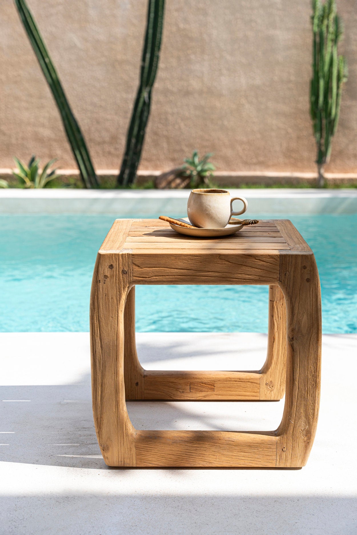 The Symi Stool - Outdoors