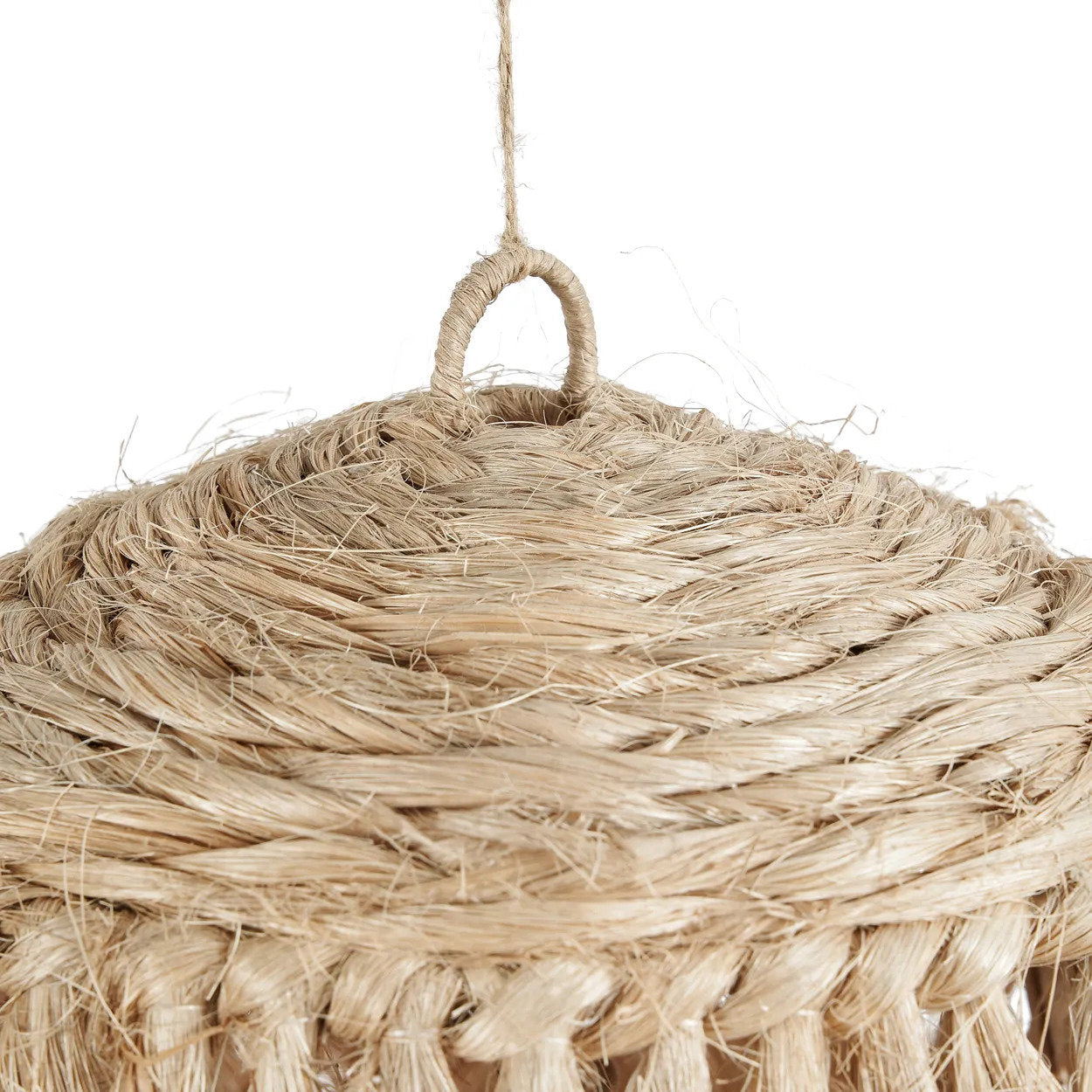 De Abaca Kwallen Hanger - Natuurlijk - L