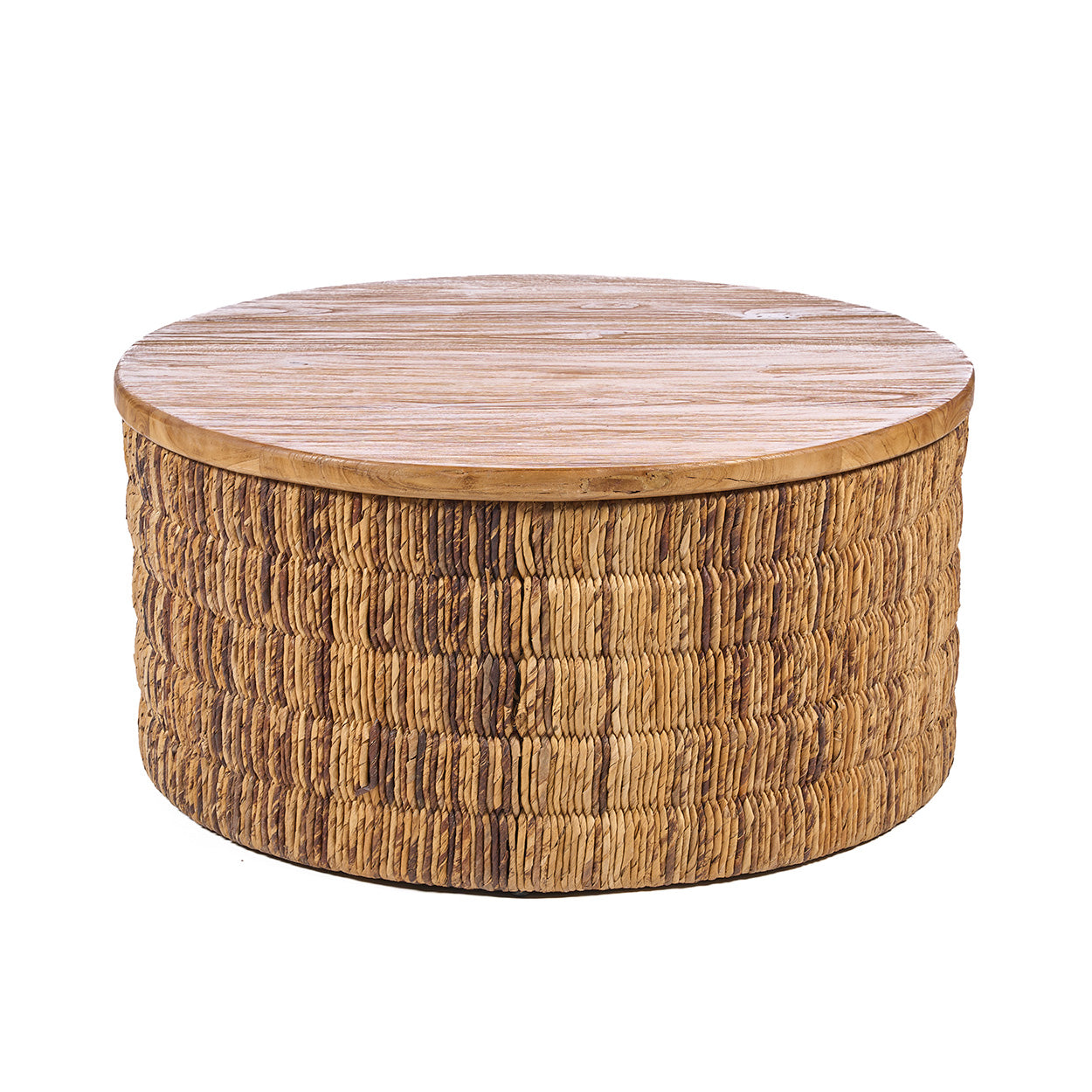 Abaca Round Natural Magani Coffee Table - Natural