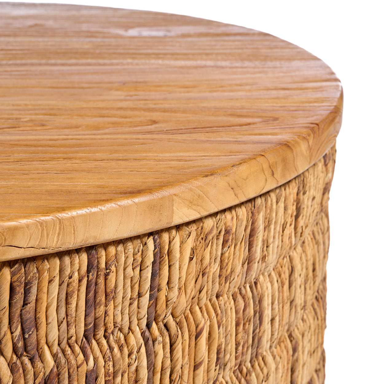 Abaca Round Natural Magani Coffee Table - Natural