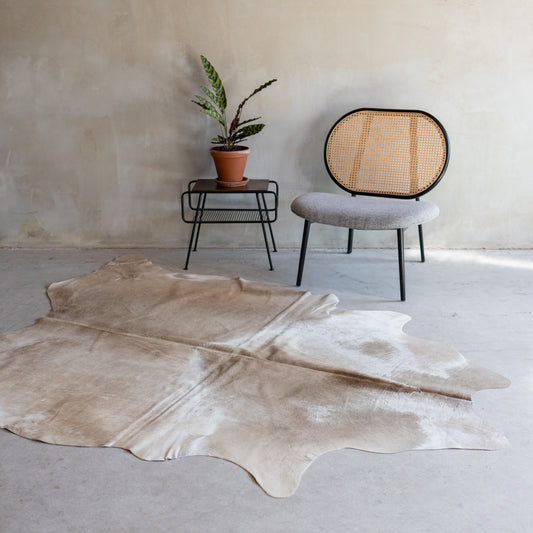Koeienhuid champagne - 3-4m² - KH-006