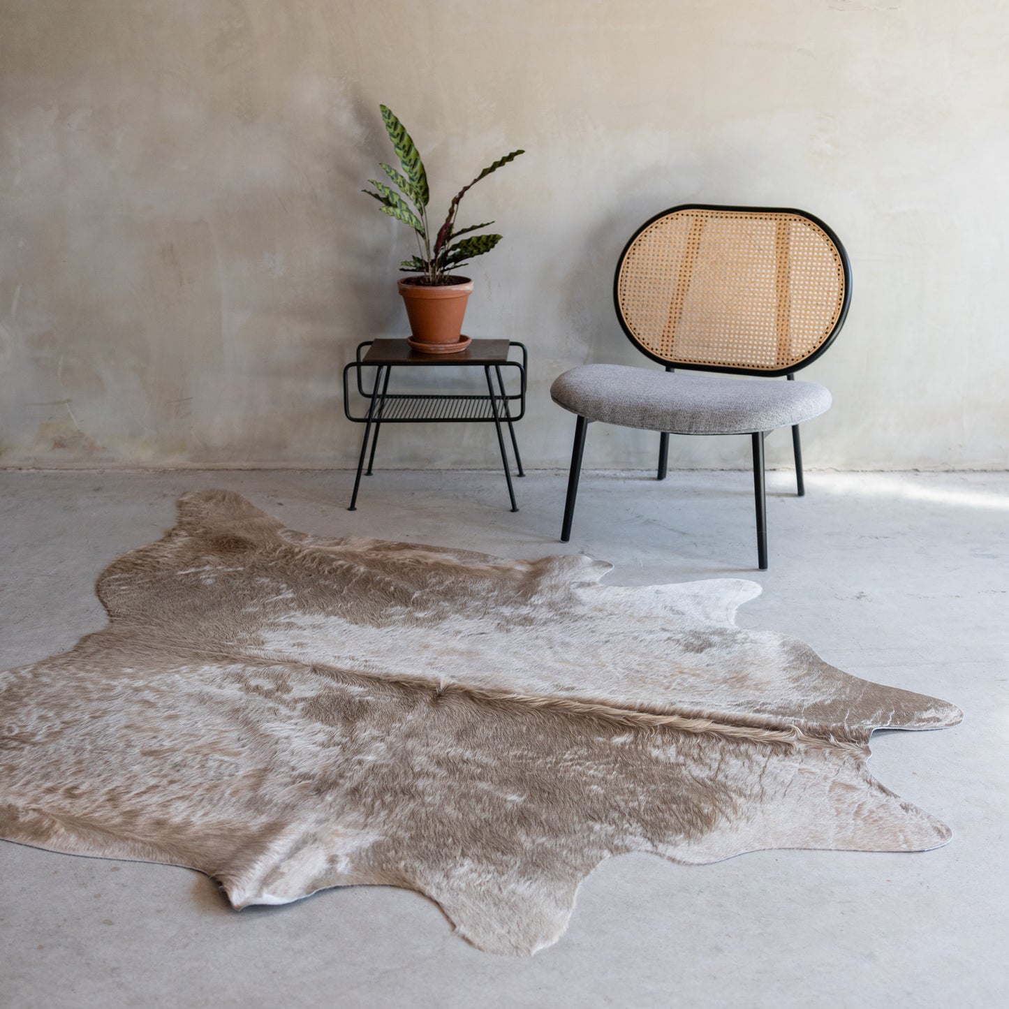 Koeienhuid champagne - 3-4m² - KH-007