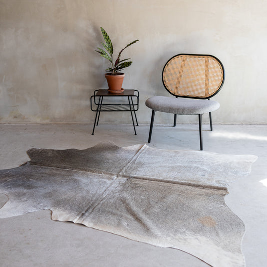 Koeienhuid grijsbeige - 3-4m² - KH-036