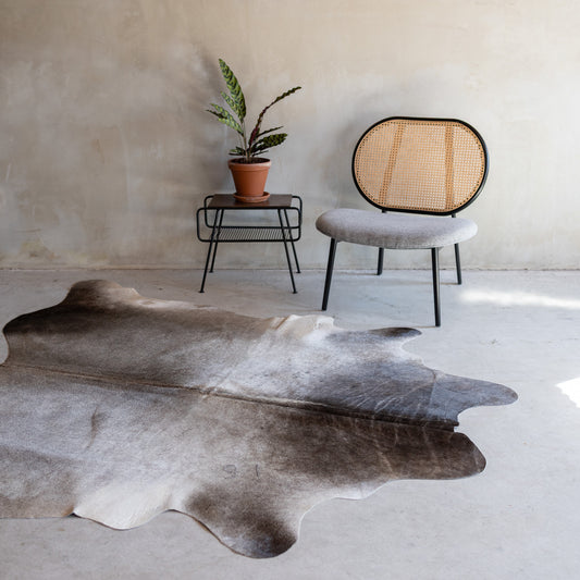 Koeienhuid grijsbeige - 3-4m² - KH-045