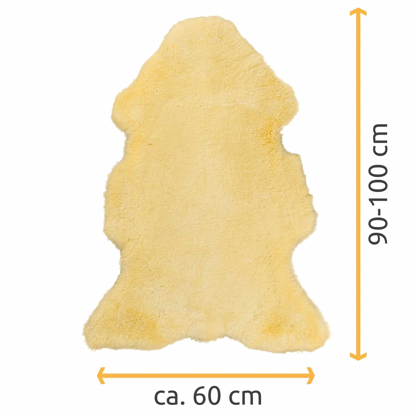 Merino Medicinale schapenvacht 90/100cm x 60 cm