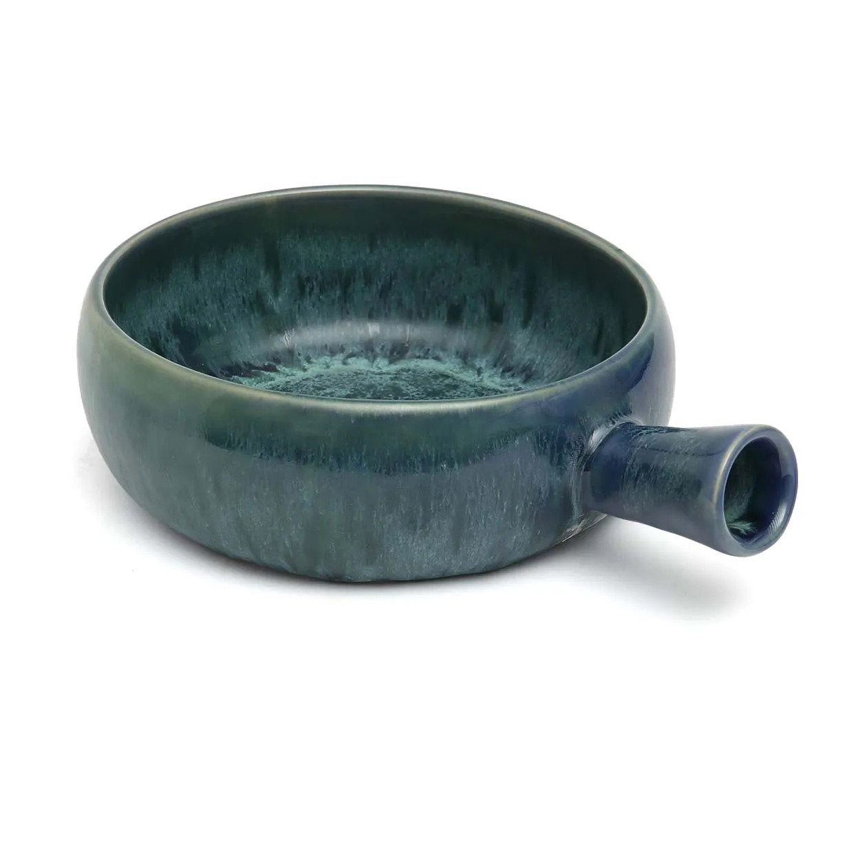 De aqua-casserole met handvat