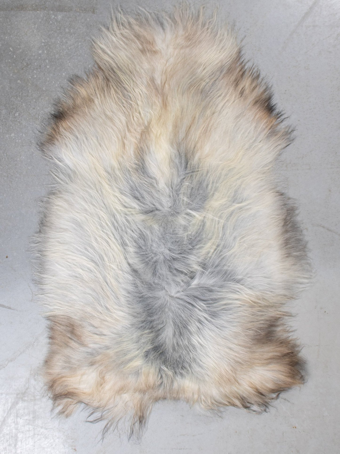 Uniek gefotografeerd IJslands natuurlijk grijs XXL - 120x80cm