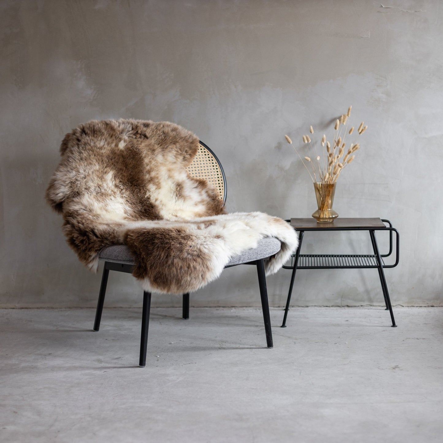 Uniek gefotografeerd Texels bont XXL  - 108x78cm