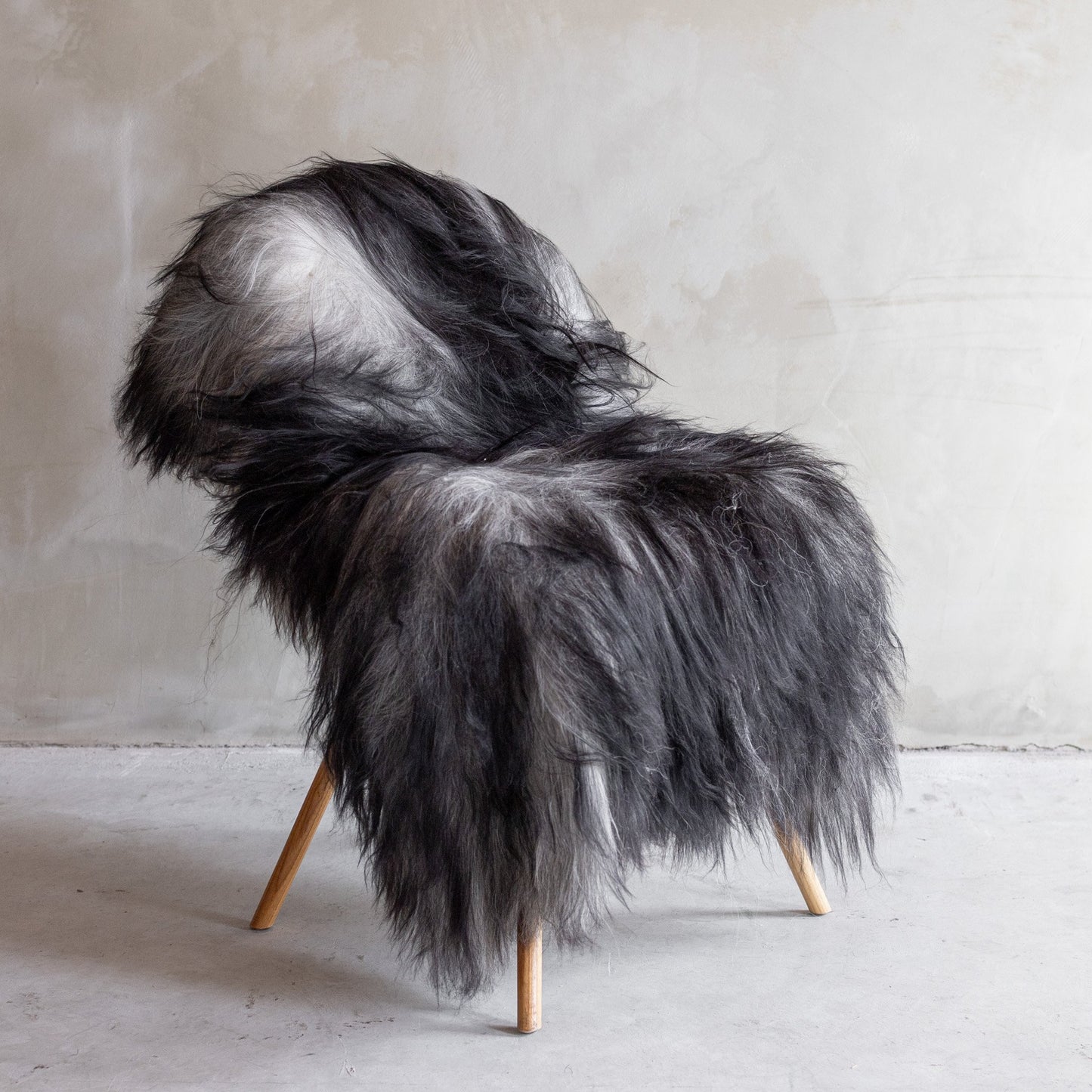 IJslandse schapenvacht XXL Grijs - SVV-428 - ca. 135x80cm