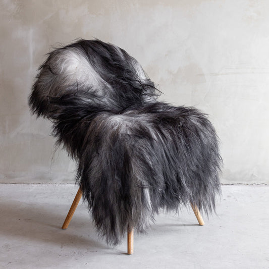 IJslandse schapenvacht XXL Grijs - SVV-428 - ca. 135x80cm