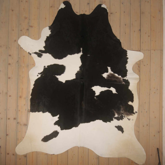 Uniek gefotografeerde zwartbont koeienhuid | ZW-010